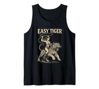Easy Tiger - Cowgirl équitation en Toute Confiance avec Une Corde Débardeur