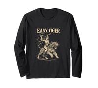 Easy Tiger - Cowgirl équitation en Toute Confiance avec Une Corde Manche Longue
