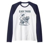 Easy Tiger - Cowgirl équitation en Toute Confiance avec Une Corde Manche Raglan