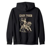 Easy Tiger - Cowgirl équitation en Toute Confiance avec Une Corde Sweat à Capuche