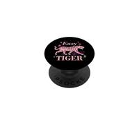 Easy Tiger Retro Vintage Esthétique Cool Graphic Design PopSockets PopGrip Adhésif