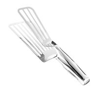 Easy to Clean: With its stainless-steel construction, our double spatul | Easy to Clean: With its stainless-steel construction, our double spatula flipper promises to be the perfect addition to y