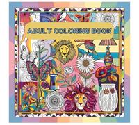 Easy to Hard Coloring books for Adult: 50 Unique Designs for Stress Relief and Creative Exploration