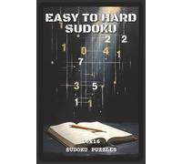 Easy to Hard Sudoku Puzzles: Sudoku Puzzles with Easy to Read about Logic, Focus, and Brain Training | 6x9 inches, 120 pages | 16x16 Grids - Gift for Beginners, Advanced Solvers, and Puzzle Lovers