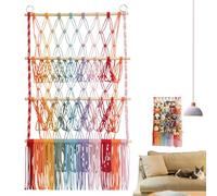 Easy To Mount And Reposition-great For Parents Looking To Blend Storage With Boho Aesthetics In Kids' Rooms, Home Corners, Or Playful Spaces.