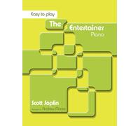 Easy-to-play The Entertainer. Solo de Piano.