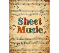 Easy-to-Use Sheet Music Notebook for Writing Classical and Modern Pieces