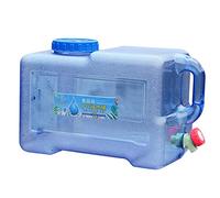 Easy-topbuy Camping avec Un Robinet Réservoirs d'eau Bidon d'eau Camping Jerrican Bidon avec Robinet Et Poignée Camping Réservoir d'eau Potable avec Bec Verseur en Plastique Epais 5L 8L