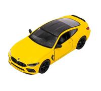 Easy Toys Modèle de Voiture Compatible avec BMW M8 Competition Coupé. Voiture Jouet à l’échelle avec Portes Qui s’ouvrent. Modélisation Automobile. (Jaune)