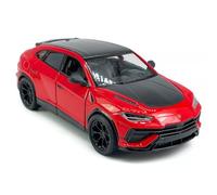Easy Toys Modèle de Voiture Compatible avec Kinsmart Lamborghini Urus Performante. Voiture Jouet à l’échelle avec Portes Qui s’ouvrent. Modélisation Automobile. (Rouge)