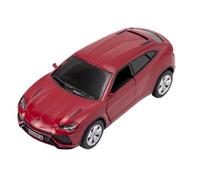 Easy Toys Modèle de Voiture Compatible avec Kinsmart Lamborghini Urus. Voiture Jouet à l’échelle avec Portes Qui s’ouvrent. Modélisation Automobile. (Rouge)