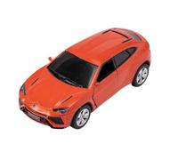 Easy Toys Modèle de Voiture Compatible avec Kinsmart Lamborghini Urus. Voiture Jouet à l’échelle avec Portes Qui s’ouvrent. Modélisation Automobile. (Orange)