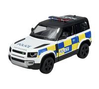 Easy Toys Modèle de voiture compatible avec Land Rover Defender Police - Suv Jouet à l'échelle avec portes ouvertes - Modélisme automobile