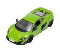 Easy Toys Modèle de voiture compatible avec Mclaren 675LT. Voiture jouet à l'échelle avec portes ouvertes. Modélisme voiture (Vert)