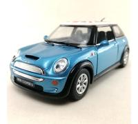 Easy Toys Modèle de Voiture Compatible avec Mini Cooper S UK. Voiture Jouet à l’échelle avec Portes Qui s’ouvrent. Modélisation Automobile. (UK Blue Clair)