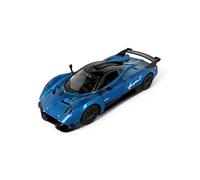 Easy Toys Modèle de voiture compatible avec Pagani Huayra R - Voiture jouet à l'échelle avec portes ouvertes - Modélisme automobile (Bleu)