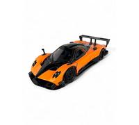 Easy Toys Modèle de voiture compatible avec Pagani Zonda R - Voiture jouet à échelle avec portes ouvertes - Modélisme automobile (Arancion)