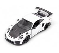 Easy Toys Modèle de Voiture Compatible avec Porsche 911 GT2 RS. Voiture Jouet à l’échelle avec Portes Qui s’ouvrent. Modélisation Automobile. (Blanc)