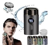 Easy Trim Rasoir, Easy Trim Pro 2.0, Easy Trim Rasoir Partie Intime, Easy Trim Rasoir Femme, Mini Rasoir éLectrique Pour Hommes, Mini Rasoir Pour Zones Intimes, Lavable, Sans Fil, Usb (Noir)