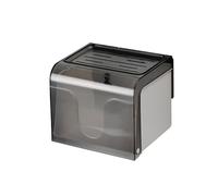 Easy Ues Boîte de papier mouchoir avec étagère pour salle de bain Porte-serviettes en papier Porte-rouleau de boîte en papier