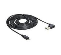 EASY-USB - Câble USB - Micro-USB de type B (M) pour USB (M) - USB 2.0 - 5 m - noir