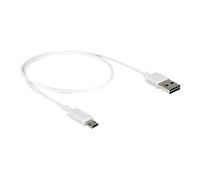 DeLOCK 84806 câble USB 0,5 m USB 2.0 USB A Micro-USB B Blanc