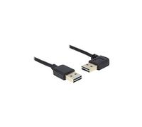 Delock 83467 USB Kabel Delock A -> A St/St 5.00m 90°gew. sw Easy USB