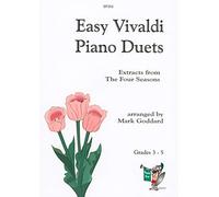 Easy Vivaldi Piano Duets: Four Seasons Extracts - Version anglaise