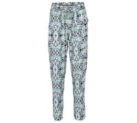 Easy Young Fashion - Pantalon d'été Bohème Floral de Plage en Coton avec Taille Élastique pour Femme 777