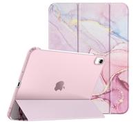 EasyAcc Coque pour iPad A16 11ème 11"/iPad 10ème 10,9",Ombre Rose