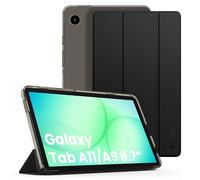 EasyAcc Coque pour Samsung Galaxy Tab A11 2025 /A9 8,7" 2023, Noir | Ultra Fin Étui de Protection Translucide Housse Dure Mat