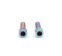 Easybikeparts Boulons de serrage M5 x 15 mm en titane pour freins Hope Tech 3 et Tech 4 - Serrage de levier de rechange (lot de 2) (huile slick)
