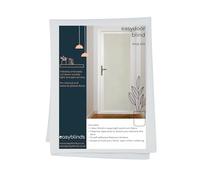 Easyblinds Easydoor Store pour Porte vitrée, Facile et Rapide à Installer, Blanc, pour fenêtre jusqu'à 65x190cm, Fixation autocollante, Couper pour créer n'importe Quelle Forme/Taille