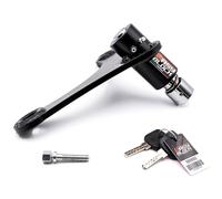 EASYBLOCK Antivol moto compatible avec Piaggio Vespa GTS 125cc (2024) Antivol Verrouillage Roue Verrouillage Disque Cadenas Protection Installé sur Moto et Scooter