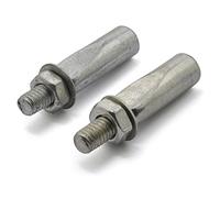 Easyboost 2 Clavettes de Pédalier Ø9,3 x 40mm Manivelle pour Vélo Ancien et Mob MBK 41 51 Peugeot 103 Solex