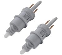 Easyboost 2 Contacteurs de Feu Stop M6 Gauche ou Droite pour Scooter 50cc MBK Booster Nitro Ovetto Bw's Stunt Rocket Slider Aerox Mach-G Jog-R Ovetto Neo's et pour Yamaha 125 Majesty Skyliner