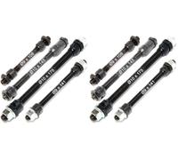 Easyboost Axe de Roue Avant Arrière VTT Vélo Route Moyeu avec Ecrou Conique et Hexagonal Roue - Vendu à l'unité