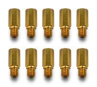 Easyboost Boite de 10 Gicleurs pour Carburateur PWK 19-21-24-26-28-30-32-34 mm Taille 100-102-105-108-110-112-115-118-120-122 pour Scooter Moto 50 Mob