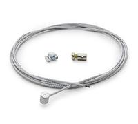 Easyboost Câble d'embrayage Ø2mm Universel 2 mètres avec Serre-Câble pour Moto Tondeuse Quad (1 câble)