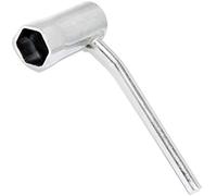 Easyboost Clé à Bougie 2 Temps 21mm pour Scooter Mobylette Moto pour Derbi MBK Booster 51 Nitro 103 AM6 Aerox Vespa Tronçonneuse Tondeuse Débroussailleuse Démonter Outil Taille Bougie M14