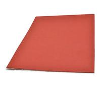 Easyboost plaque de joint fibre rouge 1,5mm dimensions 20 x 15cm feuille à découper pour plomberie robinetterie pompes carburateur et petites mécaniques - eau, huile, essence - bricolage atelier