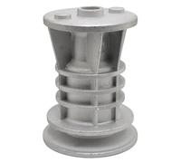 Easyboost support de lame Ø22,2 mm pour tondeuses Husqvarna LC48, LC148, R150, McCulloch M50, M148, Partner P3550 SD, Marazzini 948CV - Réf. OEM 531207848, 10831300 - poulie Ø65 mm, H59 mm