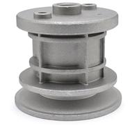 Easyboost support de lame Ø22,2 mm pour tondeuses Husqvarna R146, R147, R151, McCulloch M46, M51, M53, M55, M60 - Réf. 531206169, 581843001, 531205048, 1015504, 10120200 - Hauteur 59 mm, poulie Ø65 mm