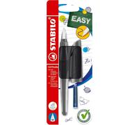 Easybuddy Twilight Sky, Stylo Plume Ergonnomique, Plume M Pour Tous, Noir