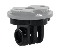 EasyByMall Adaptateur de support de caméra de vélo pour Garmin, ABS Sport Action Camera Holder Kit de conversion, léger Computer Male Mount pour Cyclisme