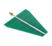 EasyByMall Antenne périodique Log-1,35-9,5 GHz UWB large bande 15 W 5-6 dB polarisation linéaire directionnelle pour connecteur SMA PCB vert