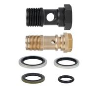 EasyByMall AR2119 Kit de boulons de montage pour déchargeur Gymatic 3/B, compatible avec les pompes AR North America XM Series AR20242/AR20081/AR20399, ensemble de quincaillerie en métal