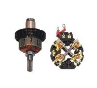 EasyByMall Armature et support de balai de carbone compatibles avec la visseuse à percussion DeWalt DTD152, comprend les pièces 619377-8, 632F23-2, 638396-5