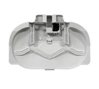 EasyByMall Bac de nettoyage de rechange pour aspirateurs Roborock Qrevo S, Qrevo Pro, Qrevo Plus & QV35A - Plastique ABS, design grille anti-obstruction