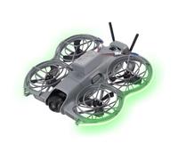 EasyByMall Bande lumineuse LED pour DJI Neo 2, étanche, en silicone, anti-collision, accessoire de vol de nuit avec couleurs rouge, vert, bleu